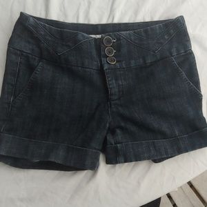 Boom boom denim type shorts